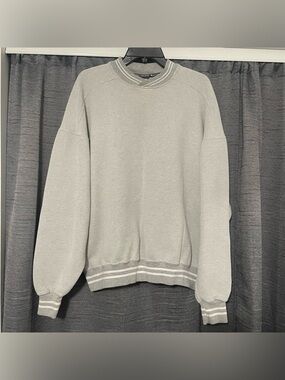 Vintage 90s Gray Retro Russell Athletic Sweatshirt Heavy Size XL USA Made